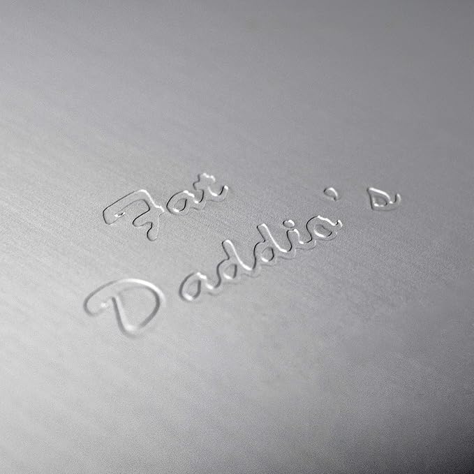 Fat Daddio's PHT-L83 Anodized Aluminum Removable Bottom Heart Cake Pan, 8 x 3 Inch