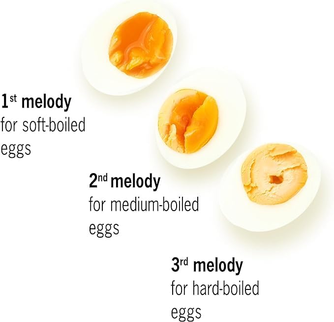 LOL BeepEgg – Egg Timer for Boiling Eggs – Musical Egg Cooker for Soft, Medium, Hard Boiled Eggs – Food Safe – Singing Floating Egg Timer – Egg Cooker for 3 Levels of Doneness – Brainstream