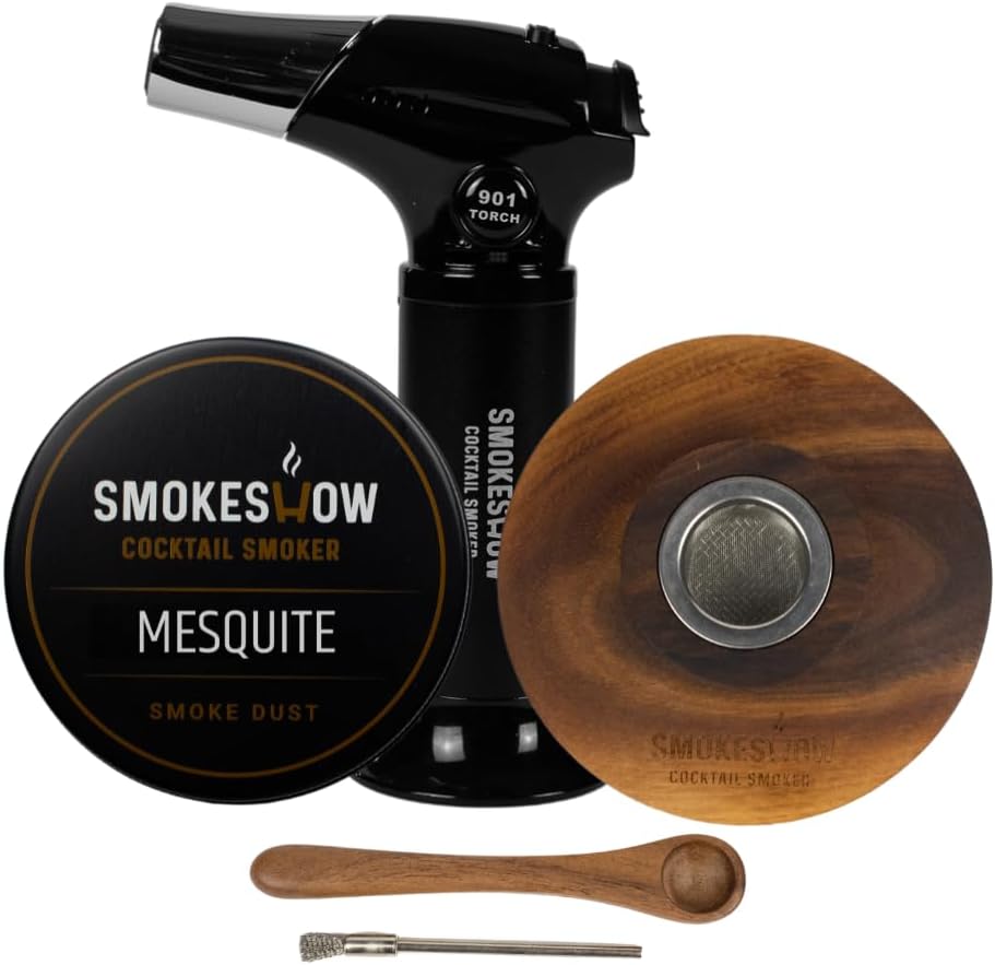 Bundle with Kitchen Torch, One Flavor of Wood Chips Mesquite (No Butane Included)
