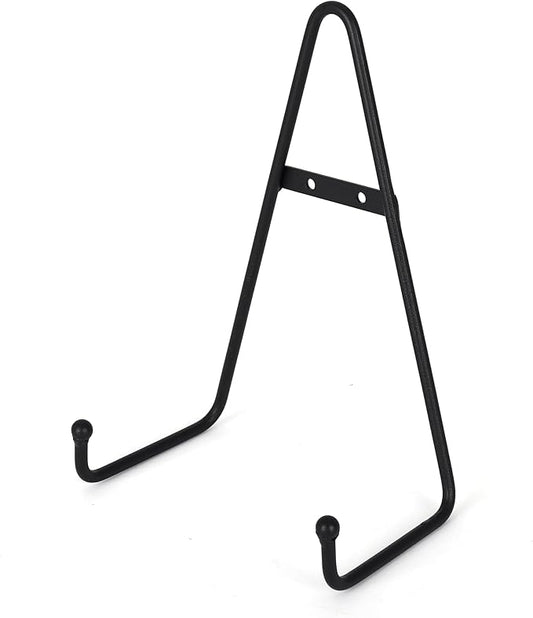 Milltown Merchants Metal Display Stand - Fused Glass Art Base - Plate Stand/Plate Holder - Art Panel Stand - Large (1 Pack)