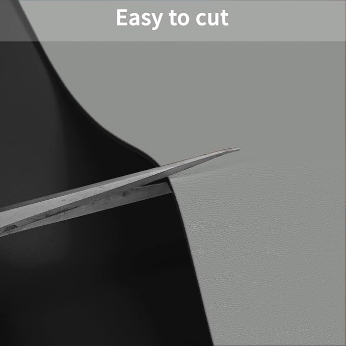 Table Top Protector for Dining Room Table - Can Be Used On Both Sides Waterproof and Easy to Clean Good Flatness Used for Dining Table(Black+Gray 44x84)