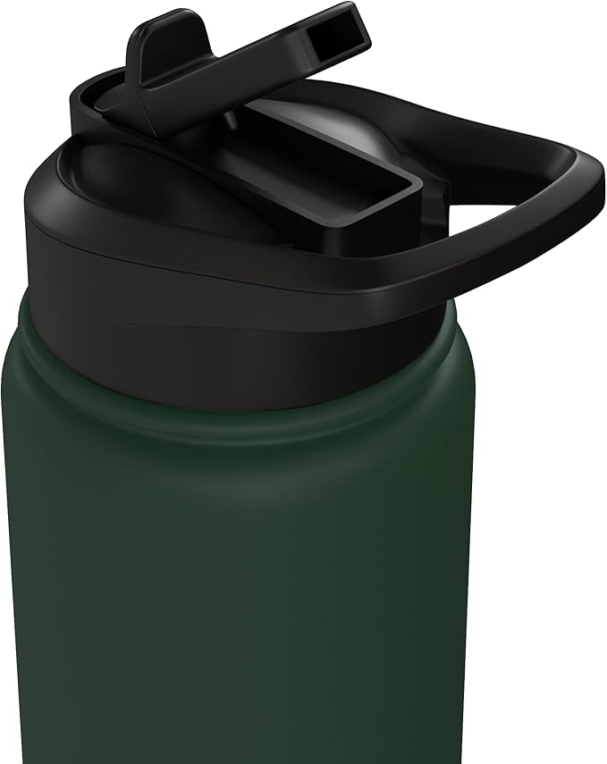 Just A Dad Who Always Came Back With The Milk Raccoon Retro Stainless Steel Insulated Water Bottle