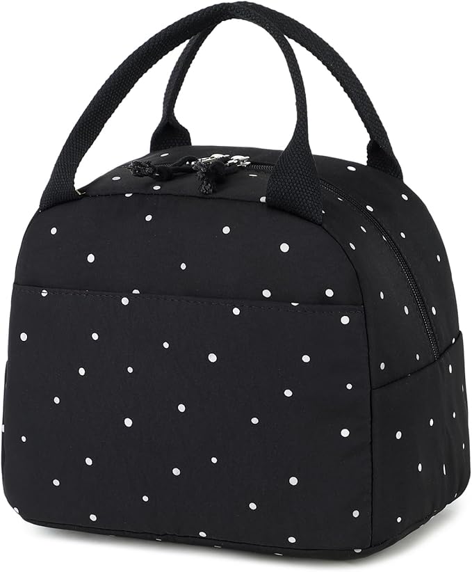 Bluboon Lunch Bag for Women Men Cute Lunch Tote Bags Reusable Insulated Lunch Box Large Capacity Reusable Insulated Cooler for Work Picnic or Travel