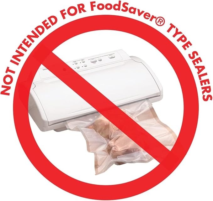 UltraSource - Chamber Machine Pouches 3 Mil Thickness, 6" x 10", Pack of 500 Vacuum Chamber Pouches, BPA-Free Pre-Cut Chamber Vacuum Sealer Bags with tear notch