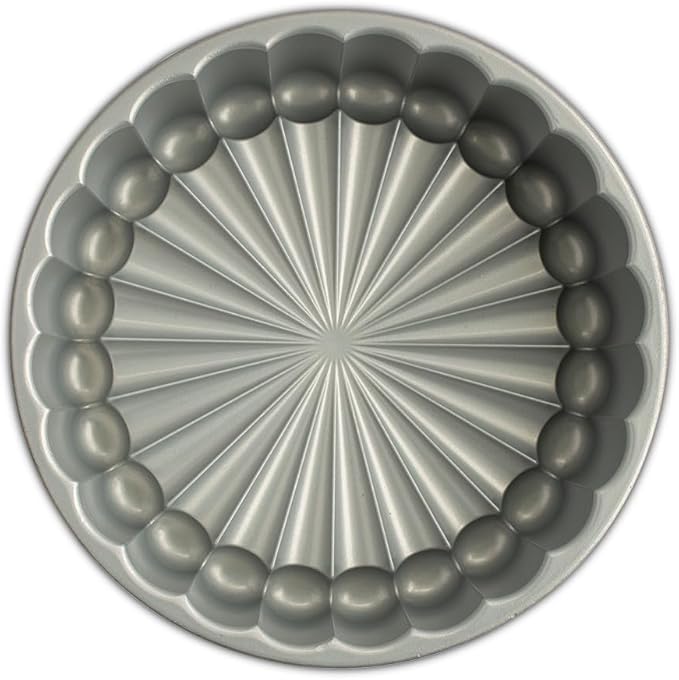 Nordic Ware Charlotte Cake Pan, 6-Cup/1.4 Liters, Toffee