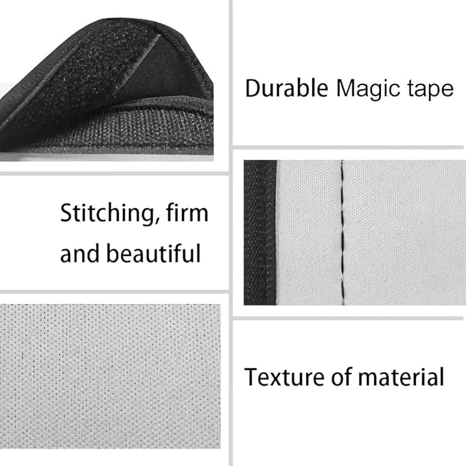 Thanksgiving Day Decor Refrigerator Door Handle Covers Set of 6, Non Slip Kitchen Appliance Decoration Fridge Dishwashers Microwave Door Handle Gloves Pumpkins Hummingbird Print