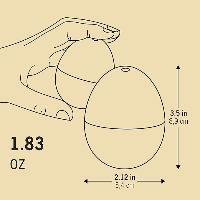 Bear BeepEgg – Egg Timer for Boiling Eggs – Musical Egg Cooker for Soft, Medium, Hard Boiled Eggs – Food Safe – Singing Floating Egg Timer – Egg Cooker for 3 Levels of Doneness - Brainstream