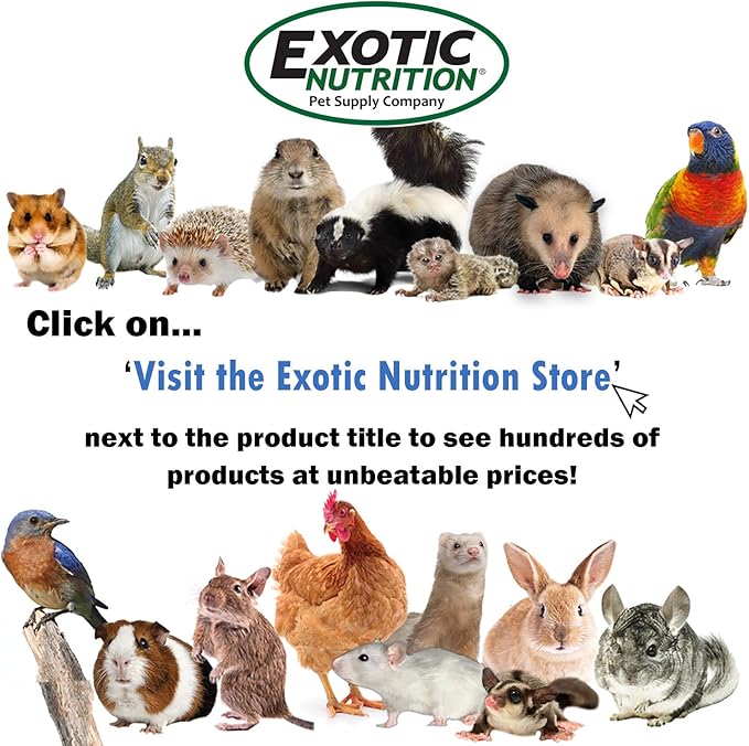 Premium Insectivore Diet (2.5 lb.) - Healthy Nutritious Chicken Based High Protein Pellet Diet - for Sugar Gliders, Hedgehogs, Opossums, Skunks & Other Insectivores