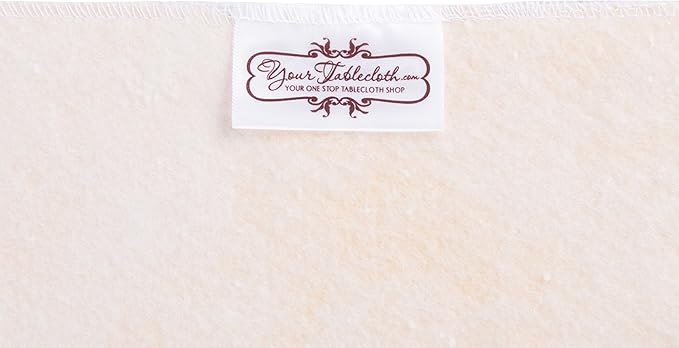 Yourtablecloth Heavy Duty Vinyl Rectangle or Square Tablecloth – 6 Gauge Heavy Duty Tablecloth – Flannel Backed – Wipeable Tablecloth with Vivid Colors & Many Sizes 52 x 90 Black