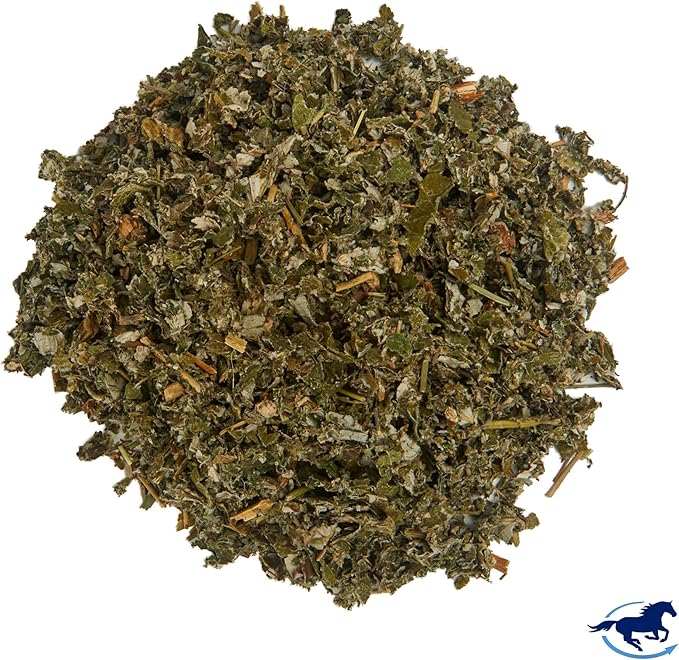 Smart & Simple Raspberry Leaf | Horse Moody Mare Supplement | Organic Whole Leaf | Single Ingredient | Equine Supplement | 56 Servings | 0.5 lb Bag